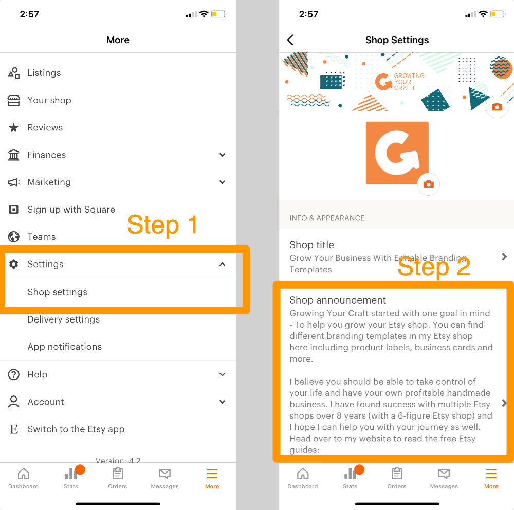 Etsy Shop Announcement 7 Ideas To Include + Best Examples